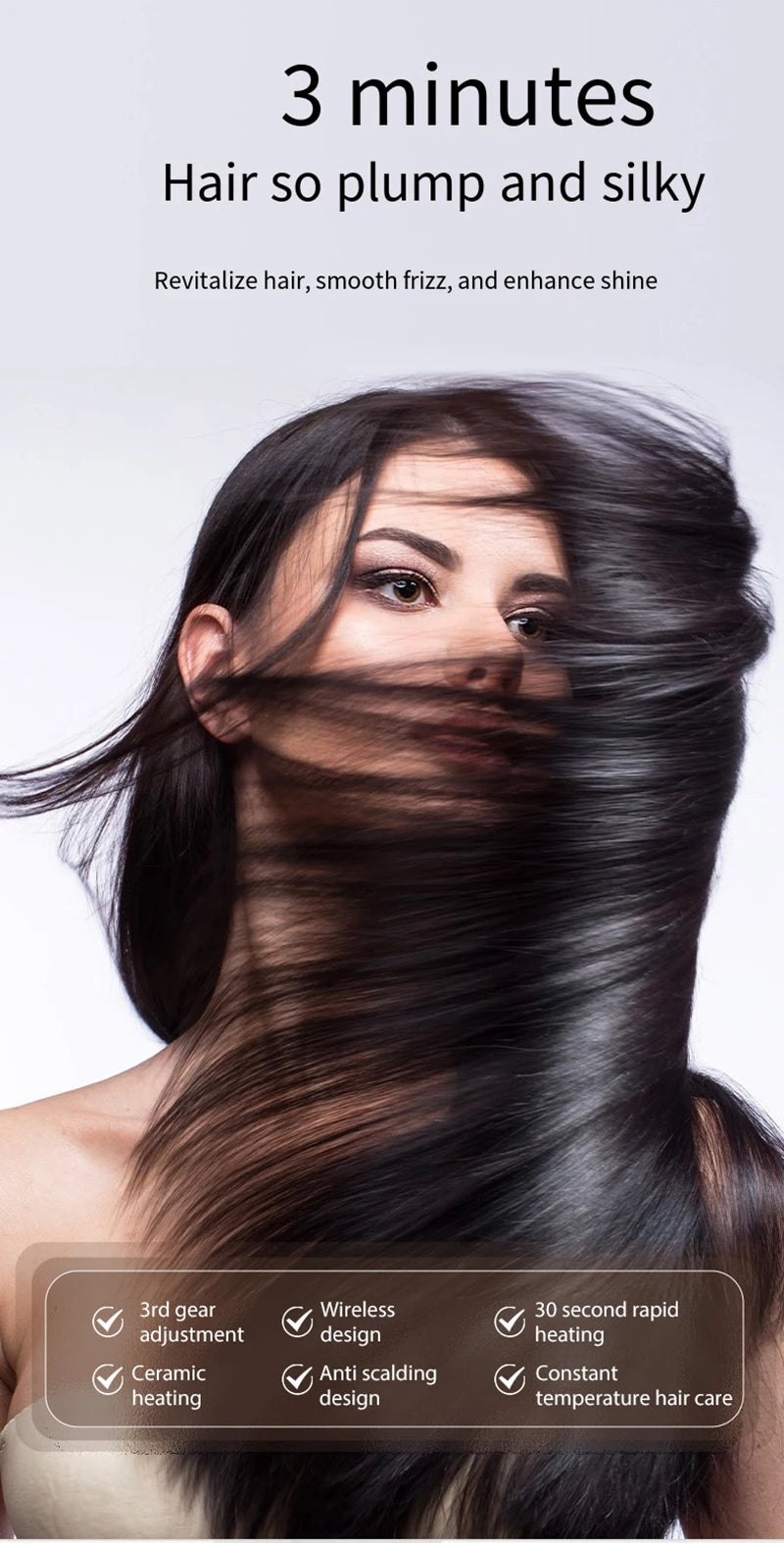 Electric Hair Brushes Hair Straightener