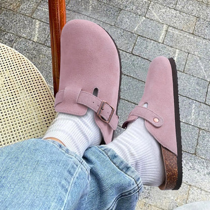 Comwarm Cork Men Clogs Slippers