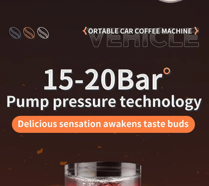 3-in-1 Portable Coffee Maker for Capsule Coffee