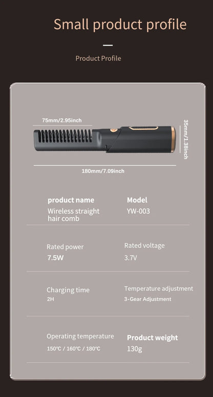 Electric Hair Brushes Hair Straightener