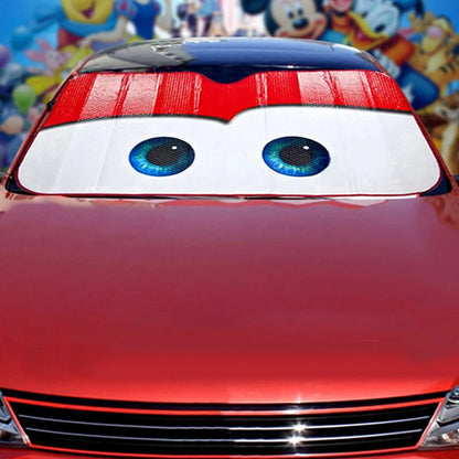 6 Colors Eyes Heated Windshield Sunshade Car Window