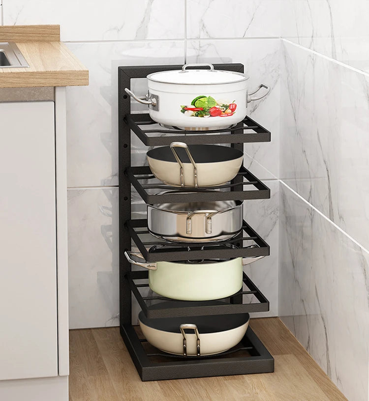 Adjustable Pot Rack Organizer
