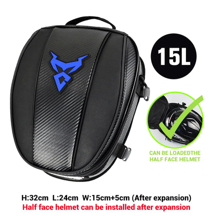 Motocentric Waterproof Motorcycle Tail Bag Multifunction