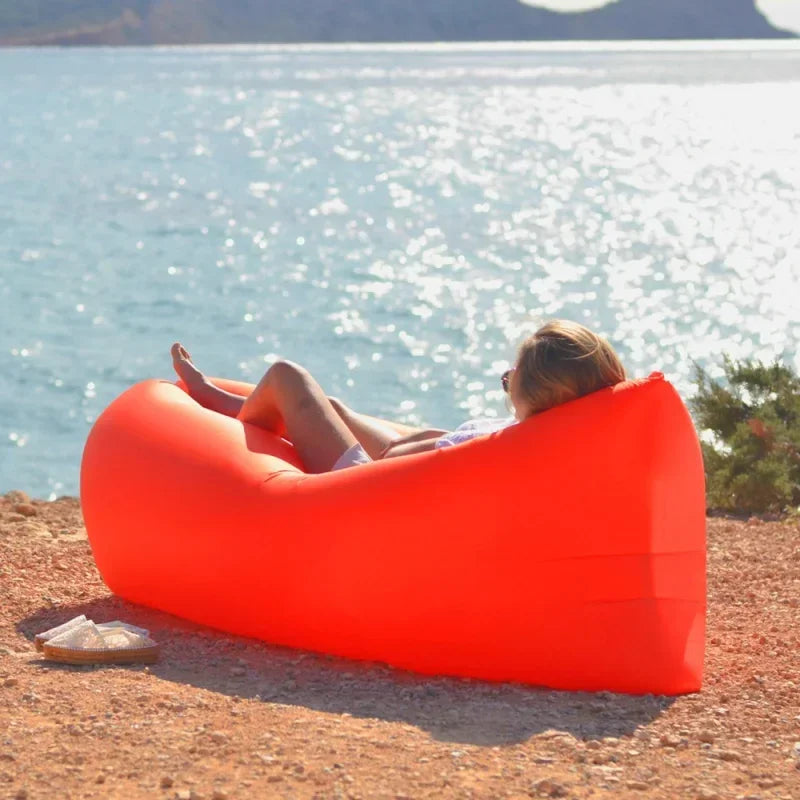 Inflatable Sofa Mattress Folding Camping  Air