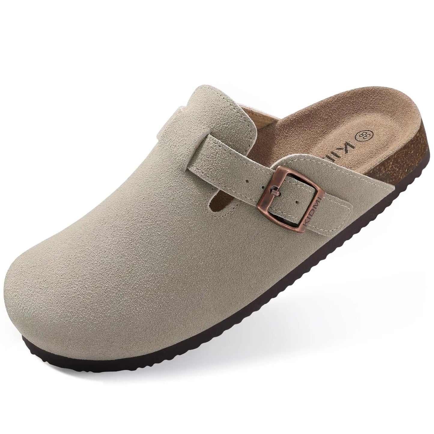 Comwarm Cork Men Clogs Slippers