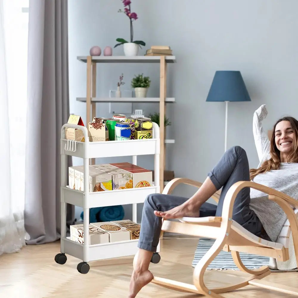 Mobile Storage Rack Household