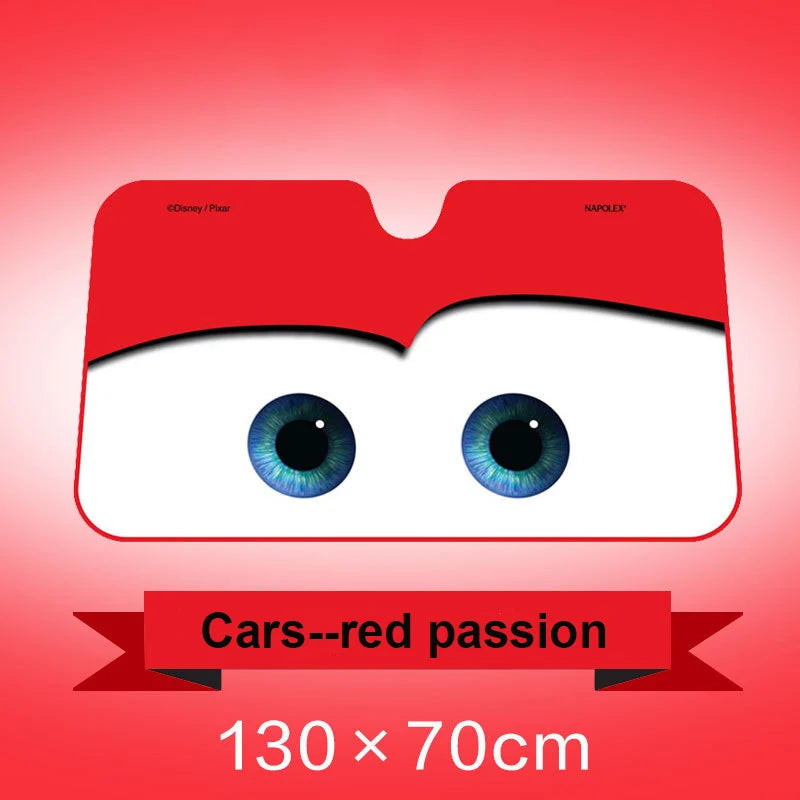 6 Colors Eyes Heated Windshield Sunshade Car Window