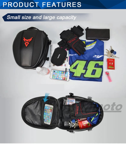 Motocentric Waterproof Motorcycle Tail Bag Multifunction