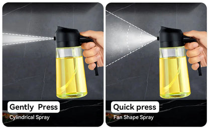 Oil Spray 2-in-1 Glass Household Kitchen Oil Spray