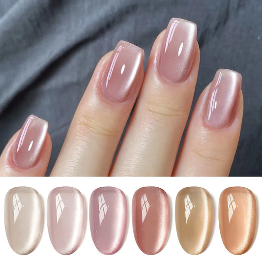 BORN PRETTY 6pcs/set Cat Magnetic Gel Nail