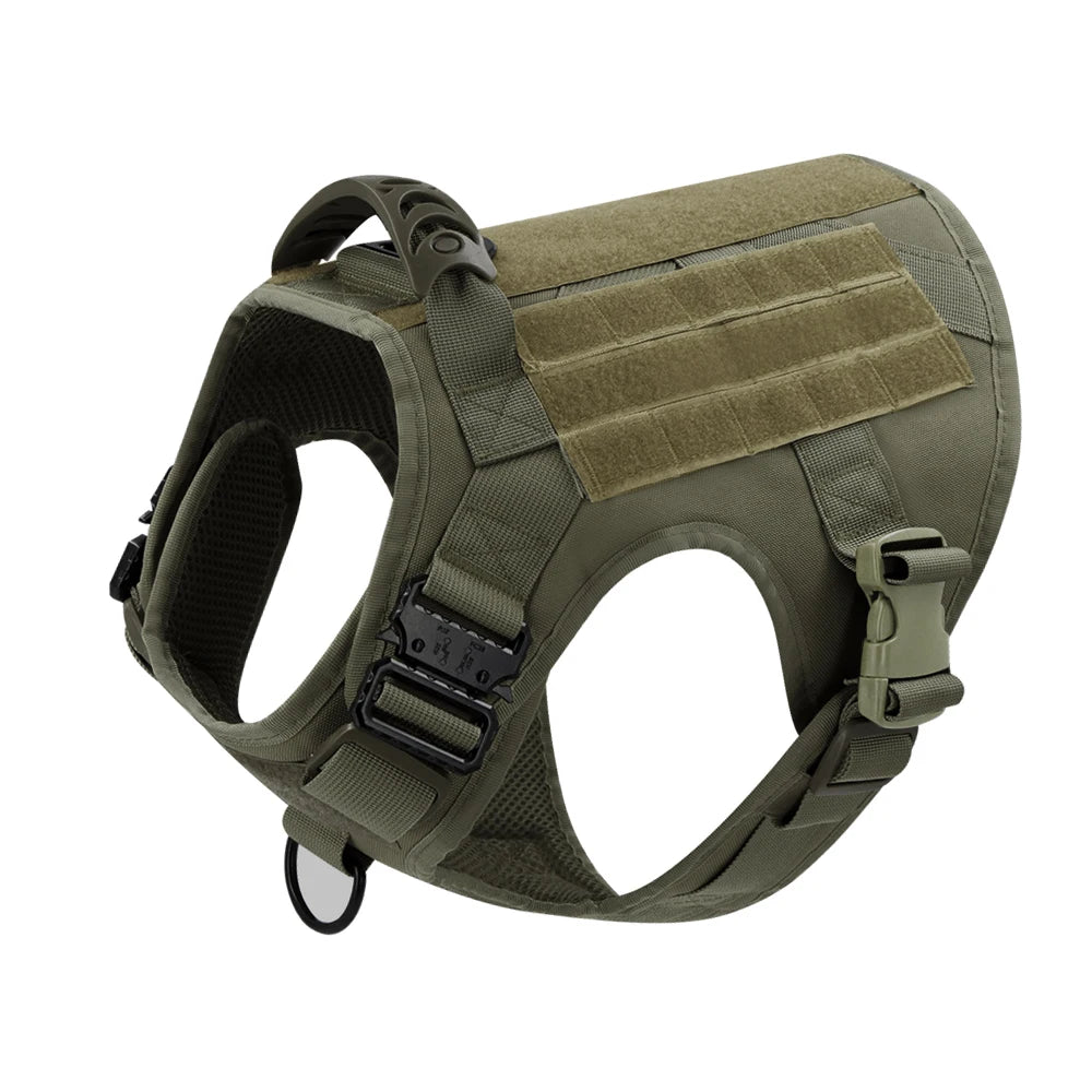 Military Large Dog Harness Pet German