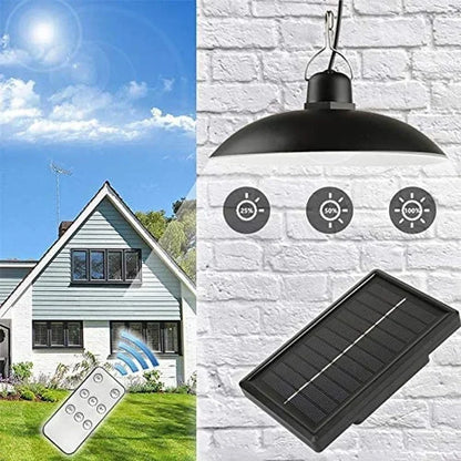 Solar Pendant Light Outdoor Waterproof LED