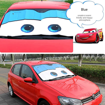 6 Colors Eyes Heated Windshield Sunshade Car Window