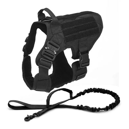 Military Large Dog Harness Pet German