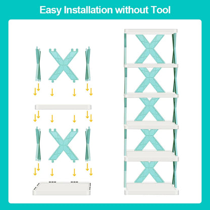 Shoe Rack Storage Organizer Detachable