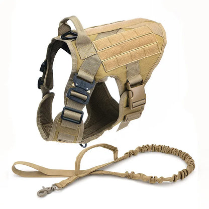 Military Large Dog Harness Pet German