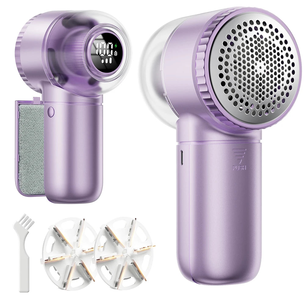 coldSky Lint Remover Sweater Shaver with Digital Display