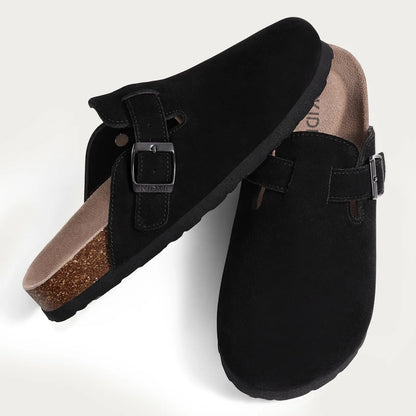 Comwarm Cork Men Clogs Slippers