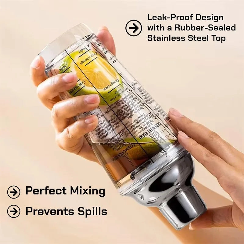 Glass Cocktail Shaker