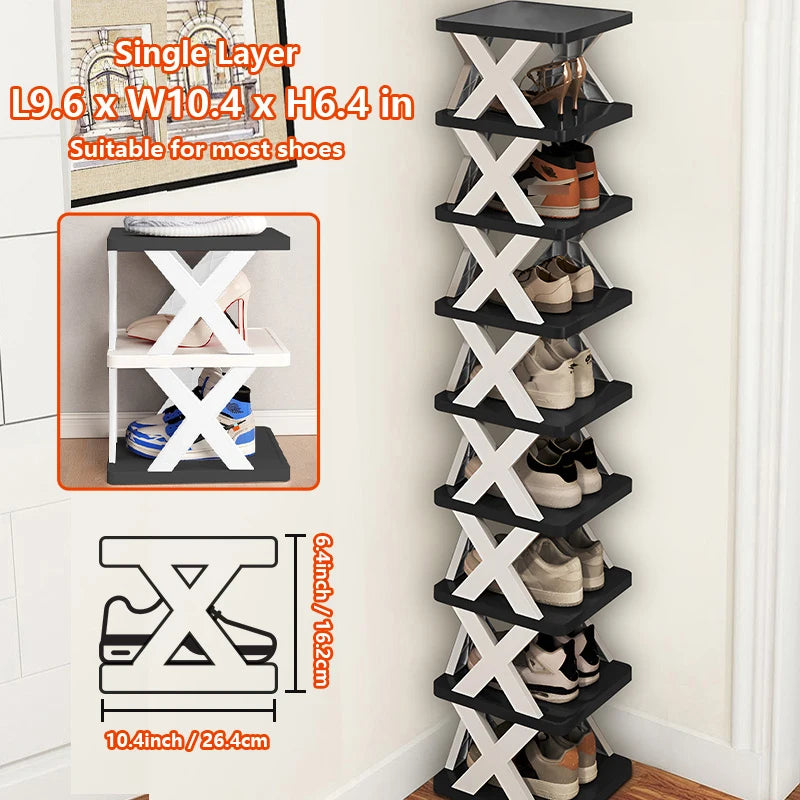 Shoe Rack Storage Organizer Detachable