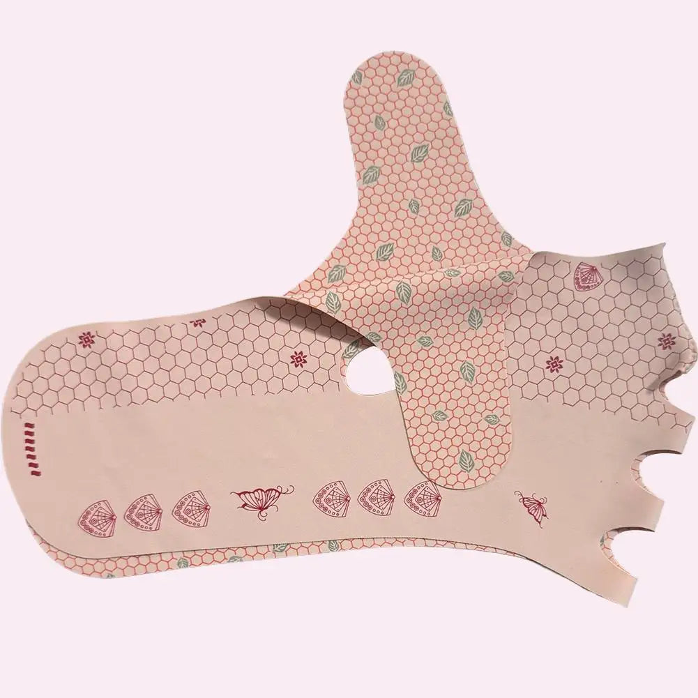 Pink Face Lift Bandage With Full Face Mask