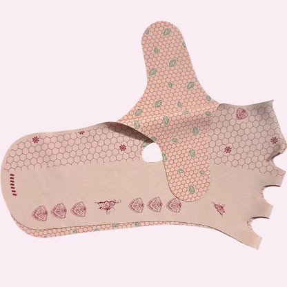 Pink Face Lift Bandage With Full Face Mask