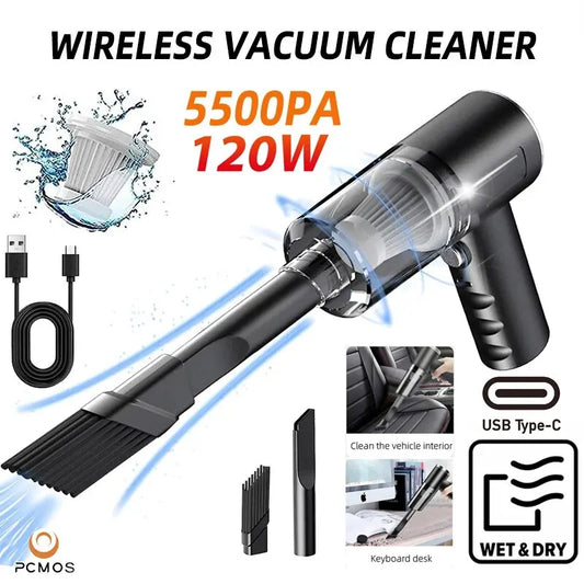 PCMOS 1PC Wireless Vacuum Cleaner