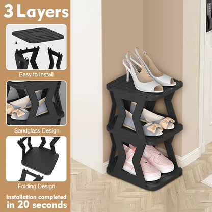 Shoe Rack Storage Organizer Detachable