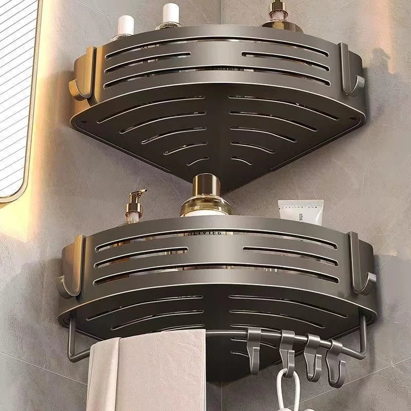 No Drill Bathroom Corner