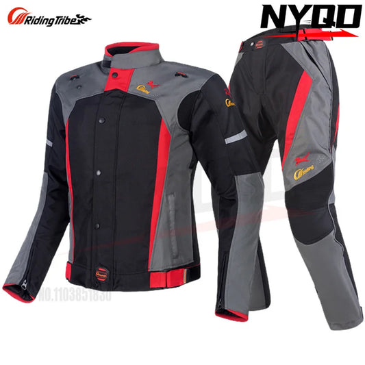 Riding Tribe motorcycle riding suit men winter waterproof anti-fall