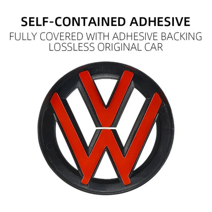 Car Glossy Black Front Grill Badges