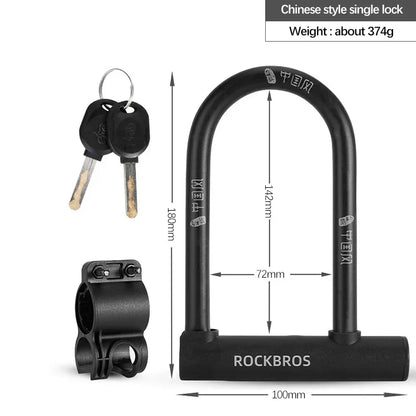 ROCKBROS Chinese Style Bicycle Locks