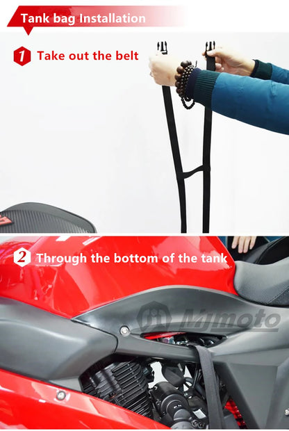 Motocentric Waterproof Motorcycle Tail Bag Multifunction
