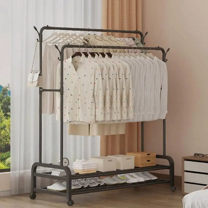 Freestanding Clothes Storage Rack