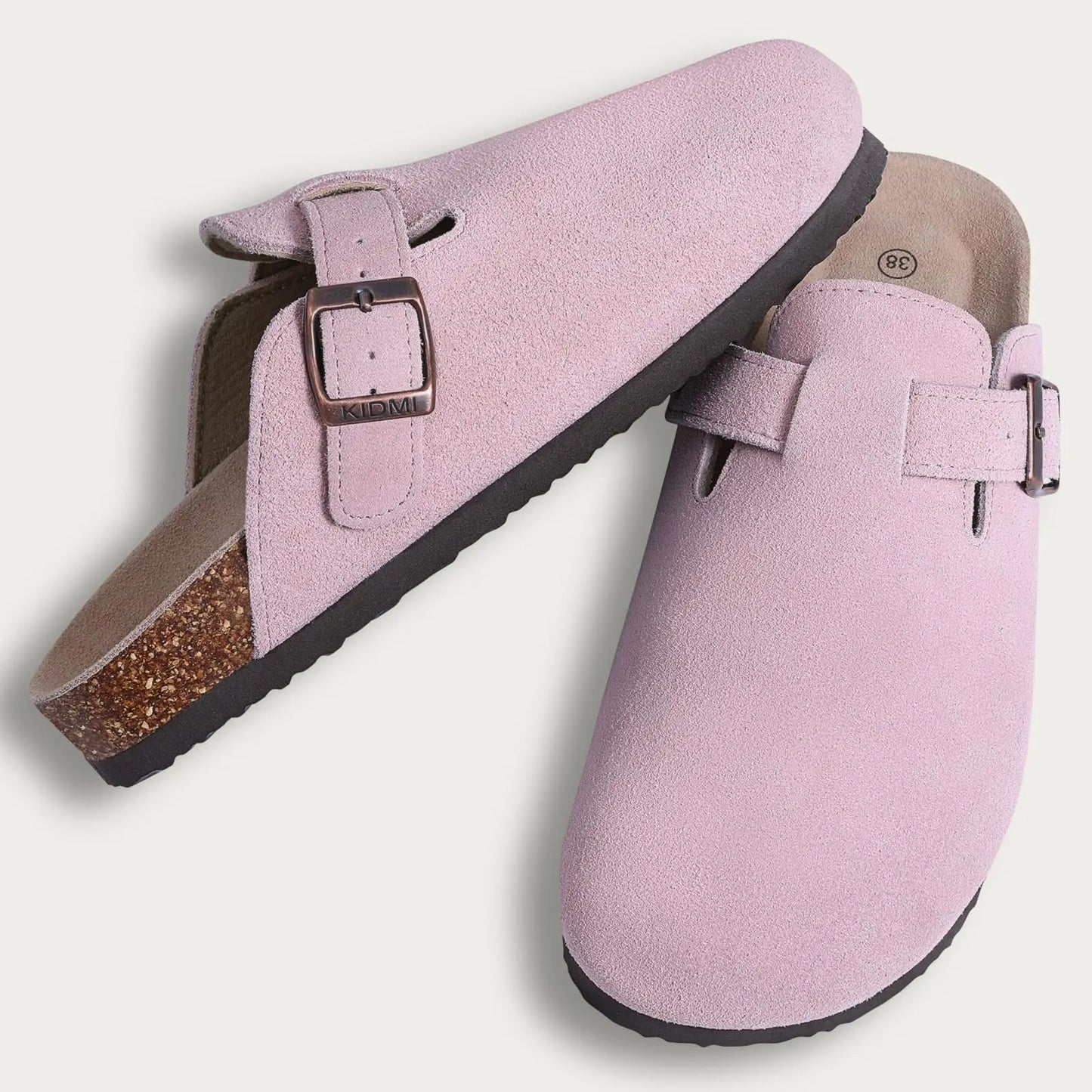 Comwarm Cork Men Clogs Slippers