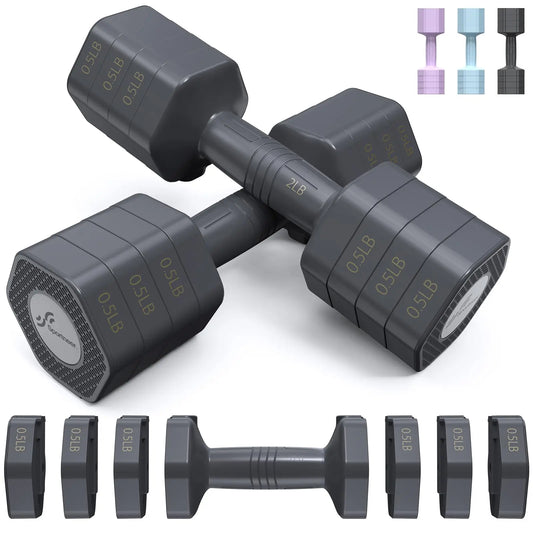 Sportneer Adjustable Dumbbells 4-in-1