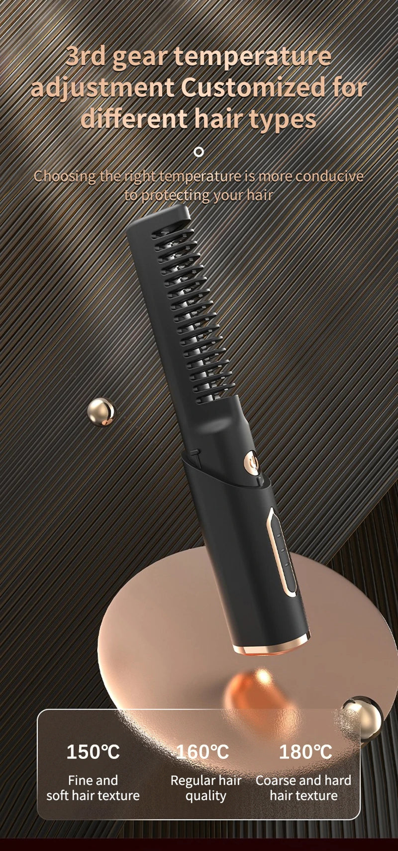 Electric Hair Brushes Hair Straightener