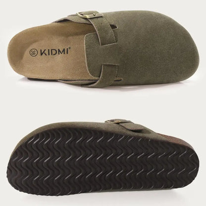 Comwarm Cork Men Clogs Slippers