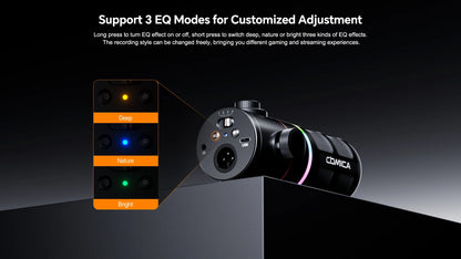 RGB Dynamic Wired Microphone Gaming