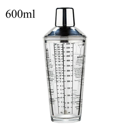 Glass Cocktail Shaker