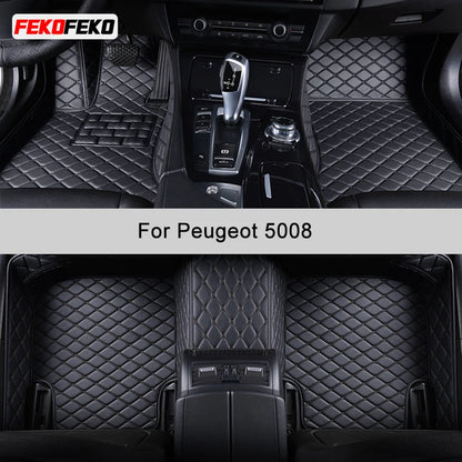 Custom Car Floor Mats For Peugeot