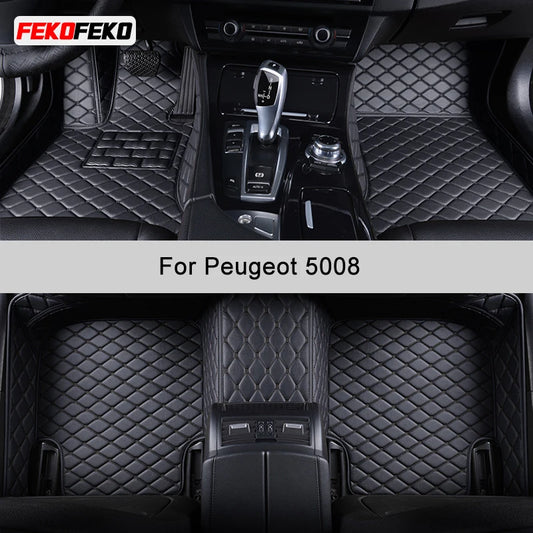 Custom Car Floor Mats For Peugeot