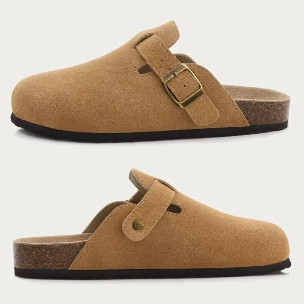 Comwarm Cork Men Clogs Slippers