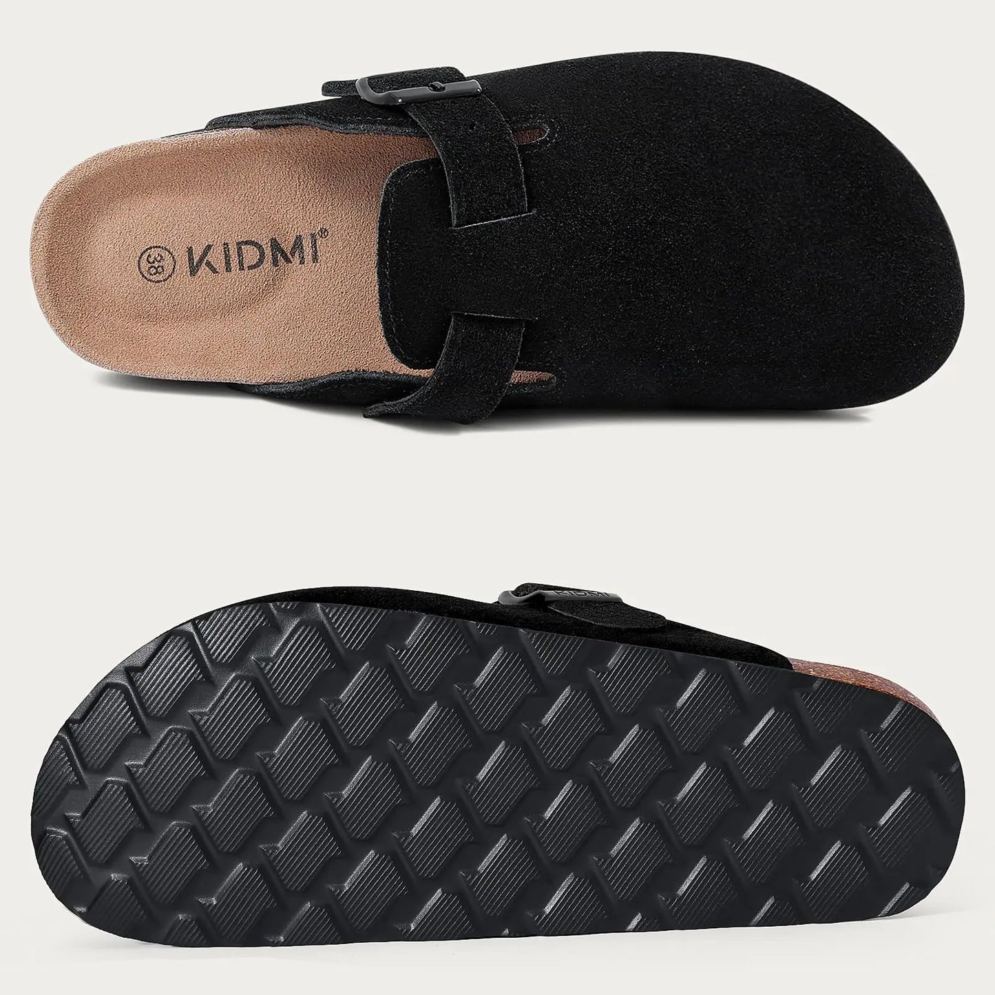 Comwarm Cork Men Clogs Slippers