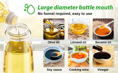 Oil Spray 2-in-1 Glass Household Kitchen Oil Spray