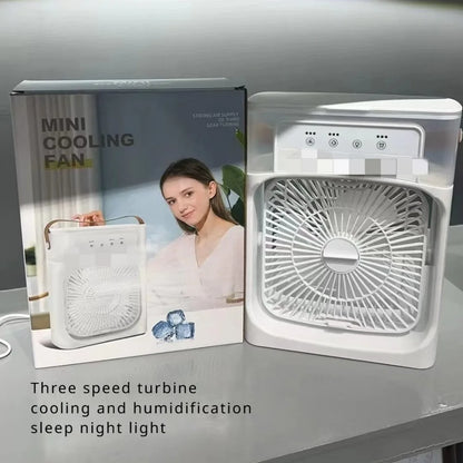 New Five-hole Spray Fan USB Desktop Humidifier Portable