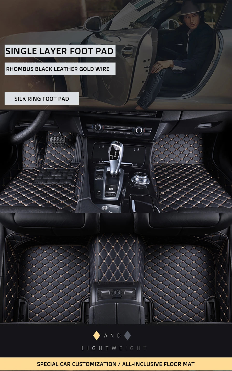 DOODRYER Custom Car Floor Mats For Maserati