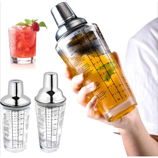Glass Cocktail Shaker
