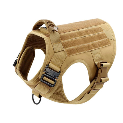 Military Large Dog Harness Pet German