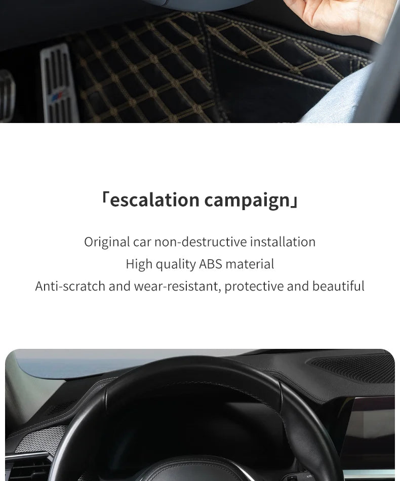 Car Styling Steering Wheel Trim Cover Sticker Decoration Accessory For BMW - Krass Market